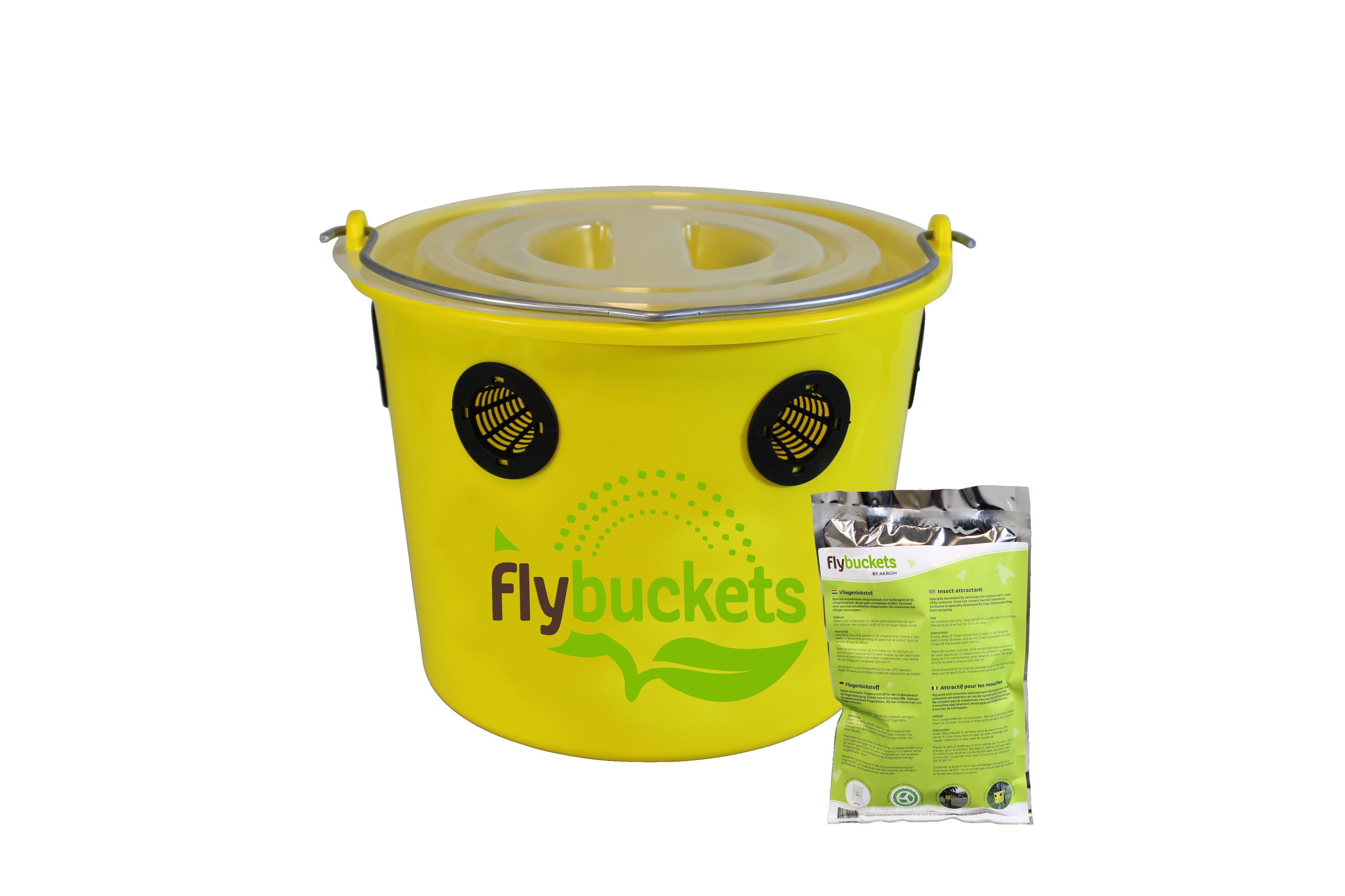 fly bucket 12 l, filling included - AKROH Industries B.V.